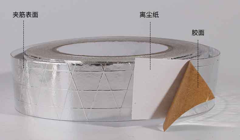 jjlvjd2 夾筋鋁箔膠帶的構(gòu)成